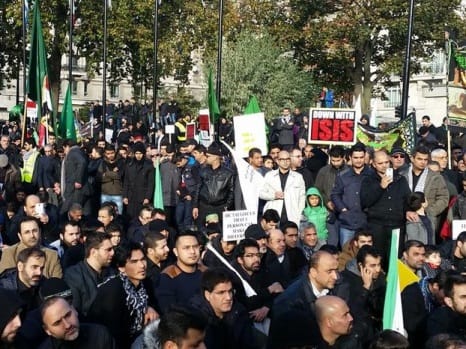 ISIS protest November 2014