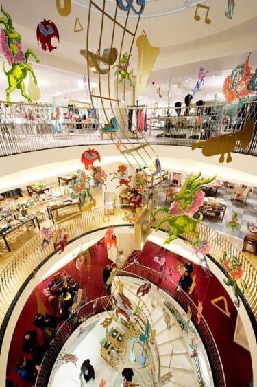 Fortnum&Mason's jubilee display