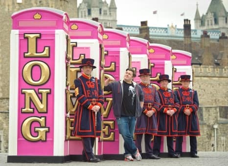 Diamond Jubilee BT ArtBoxes Unveiled at Tower of London