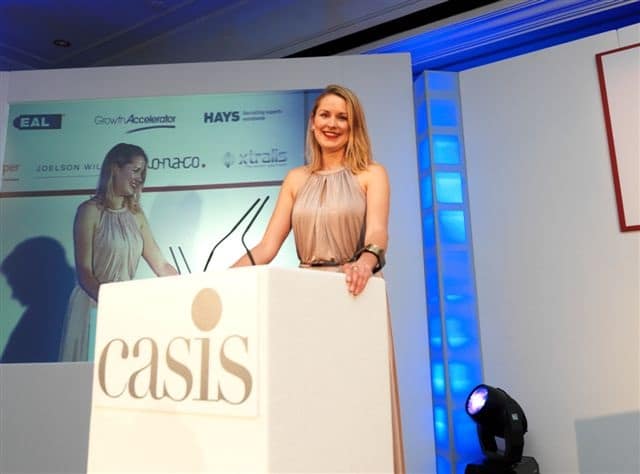 Sophie Hobson, editor of LondonlovesBusiness.com and co-host of the awards