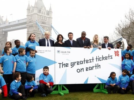 London 2012 Olympics: tickets will be flown over from Arkansas as printing contract goes to American firm 