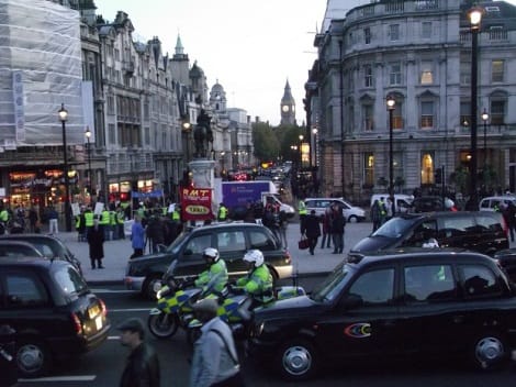 United Cabbies Group demonstration