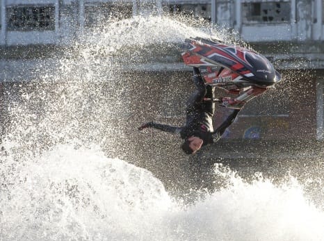 Jack Moule, two times British National Freestyle Jet Ski Champion 