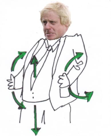 Boris Johnson dancing: The rotator hip bounce