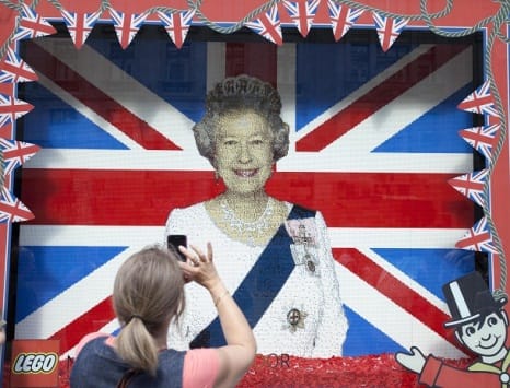 Hamleys Jubilee window display 