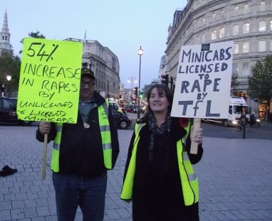 United Cabbies Group demonstration