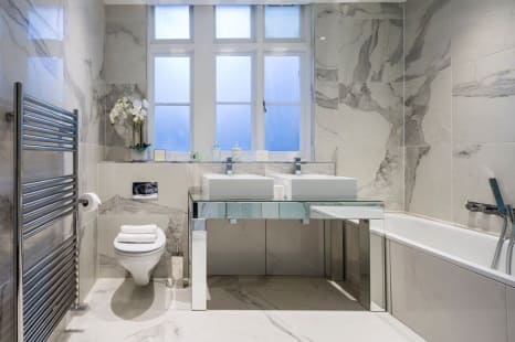 Marble Bathroom McQueen Home