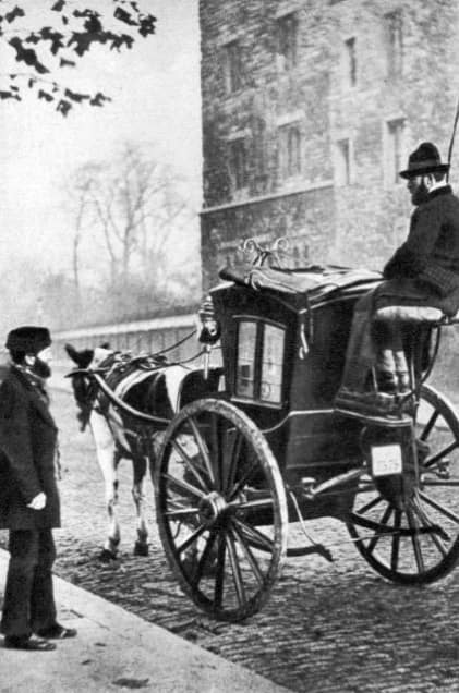 Old black cab