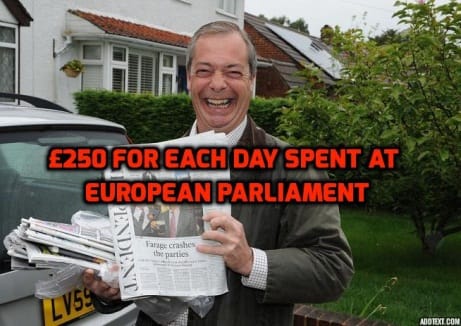 Farage's EU allowance