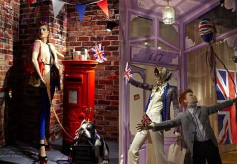 Harvey Nichols Jubilee shop front 