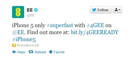 EE will launch iPhone 5 in the UK