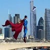 Superman+against+the+London+skyline