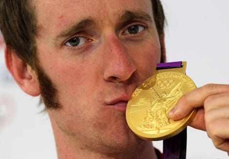 Bradley Wiggins gold medal