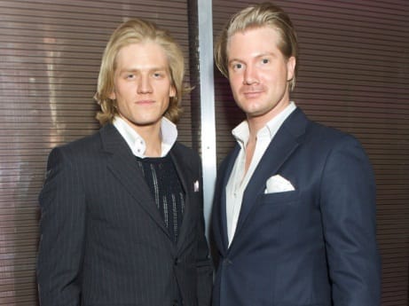 Richard Dinan with Alexander Nall-Cain 