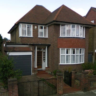 Robert Pattinson London home