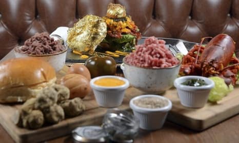 World's most expensive burger