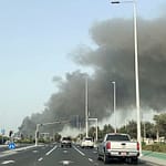 Two killed in UAE as explosions heard nationwide following Iranian attack