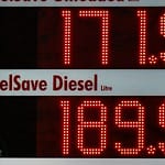 Diesel hits a three year high