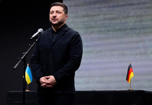 Zelensky: Ukraine stands between Europe and Putin’s tanks