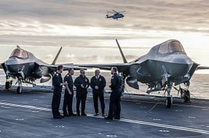 Keir Starmer visits HMS Prince Of Wales