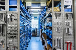 Warehouse interior