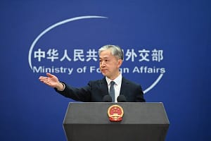 China’s Foreign Ministry spokesman Wang Wenbin