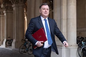 Cabinet Meeting Arrivals – Tuesday 16 April 2024 – Downing Street, London