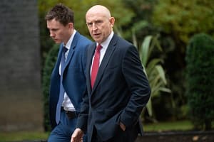 Cabinet Meeting Arrivals – Tuesday 22 October 2024 – Downing Street, London
