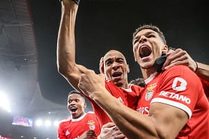 SOCCER CHAMPIONS LEAGUE SL BENFICA VS CLUB BRUGGE