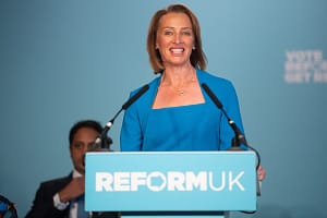 Reform UK Press Conference – The Royal Horseguards Hotel, London, UK