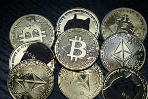 Blockchain Virtual Digital Cryptocurrency