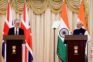 Prime Minister Keir Starmer meets Narendra Modi
