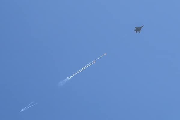 Israeli fighter jet file pic