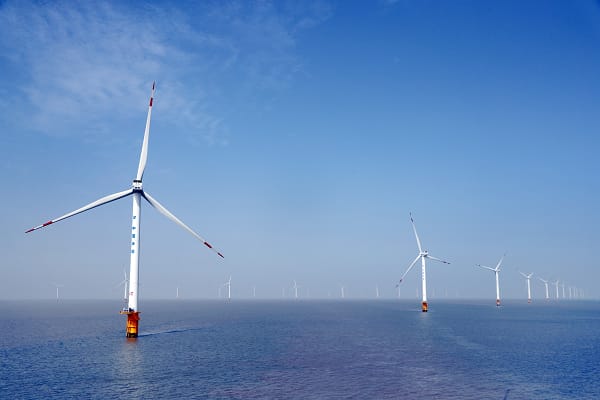 Offshore wind farm XU CONGJUN Newscom Avalon