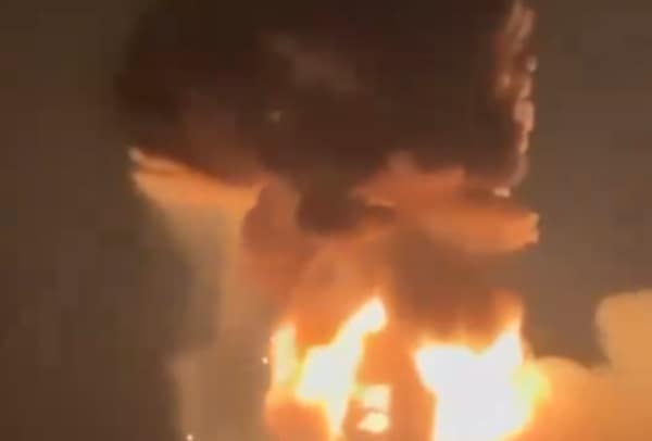Mushroom cloud Russian region X