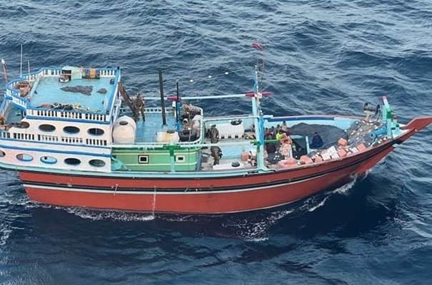 Iranian boat Red Sea USCENTCOM