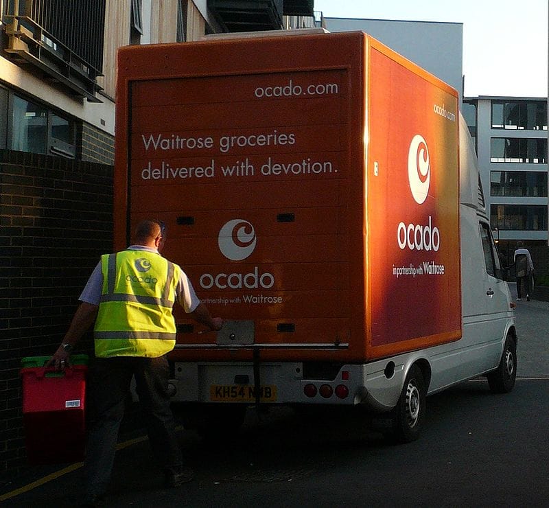 Ocado Shares Plunge After Warehouse Blaze Hits Sales Forecast
