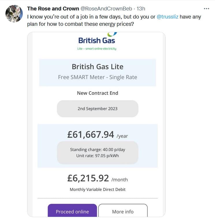 British Gas Slaps Pub £61,667 Annual Energy Binge, Threatens Dark Days for Many
