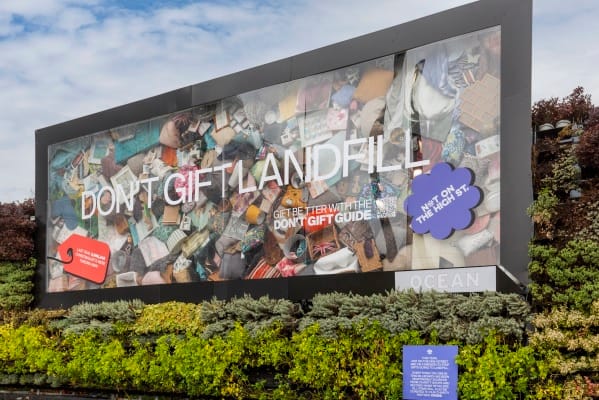 Not On The High Street Launches 3D Billboard Campaign to Cut Wasteful Gift Spending in London