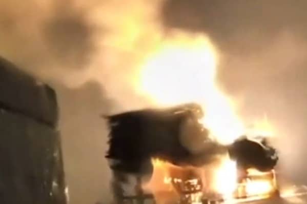 Ukraine’s Sea Drones Sink Russian‑Occupied Gas Rigs in Crimea