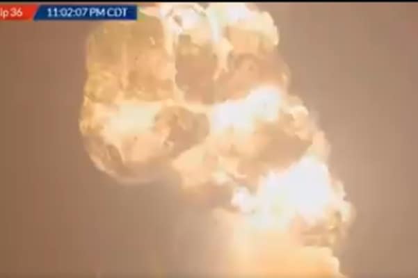SpaceX Starship Launches into Fiery Explosion