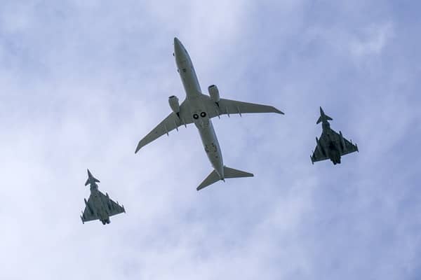 NATO Warplanes Track Russian Submarine Beneath the Waves