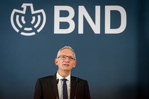 Inauguration of the new BND President Jäger