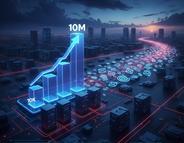 Scaling mail from 10K to 10M: Infrastructure decisions that matter - London Business News | Londonlovesbusiness.com