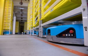 Amazon opens remodeled logistics center