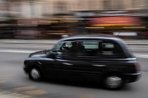 Black Cab Taxi in London