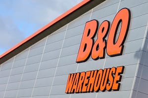 B&Q warehouse.
