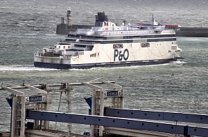 Dover Port P&O Ferry