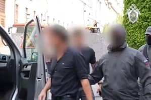 French spy detaine Moscow X