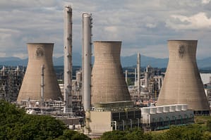 The Forties pipeline system terminates a……….